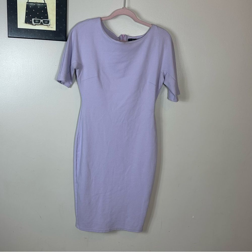 AX Paris Light Purple Midi Dress